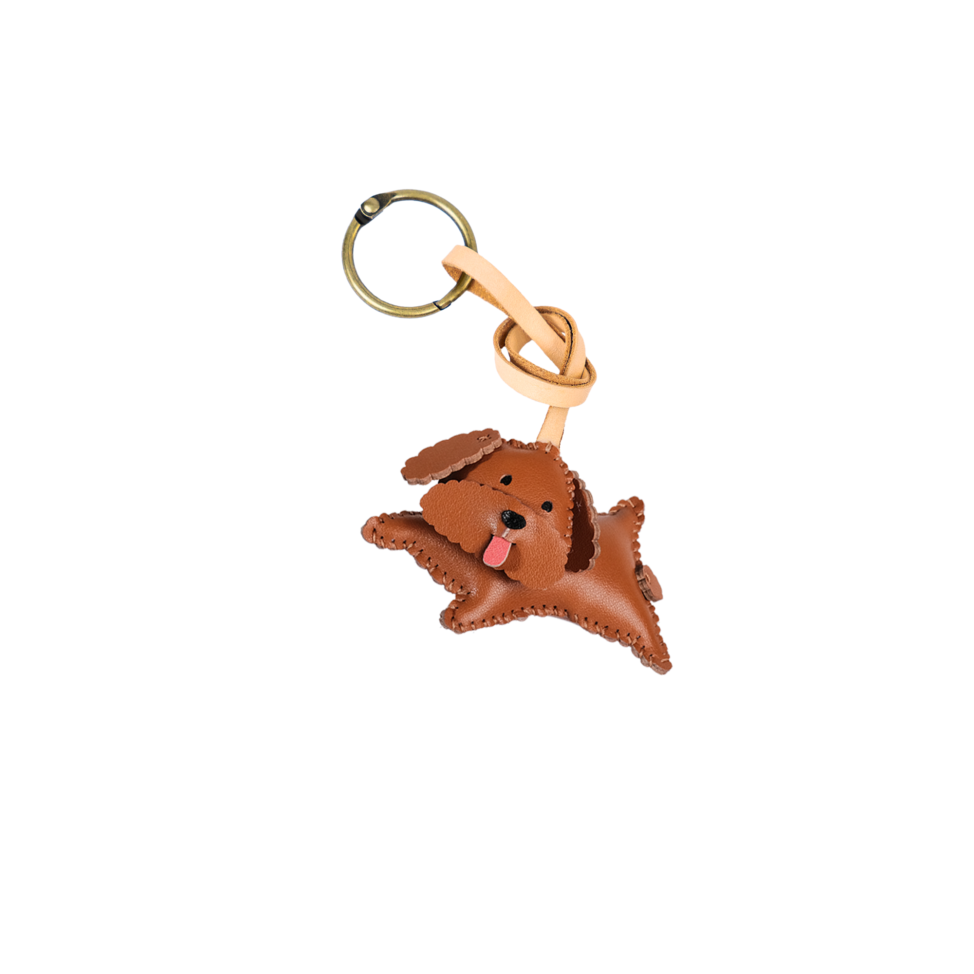 Dog Collection Leather Charm