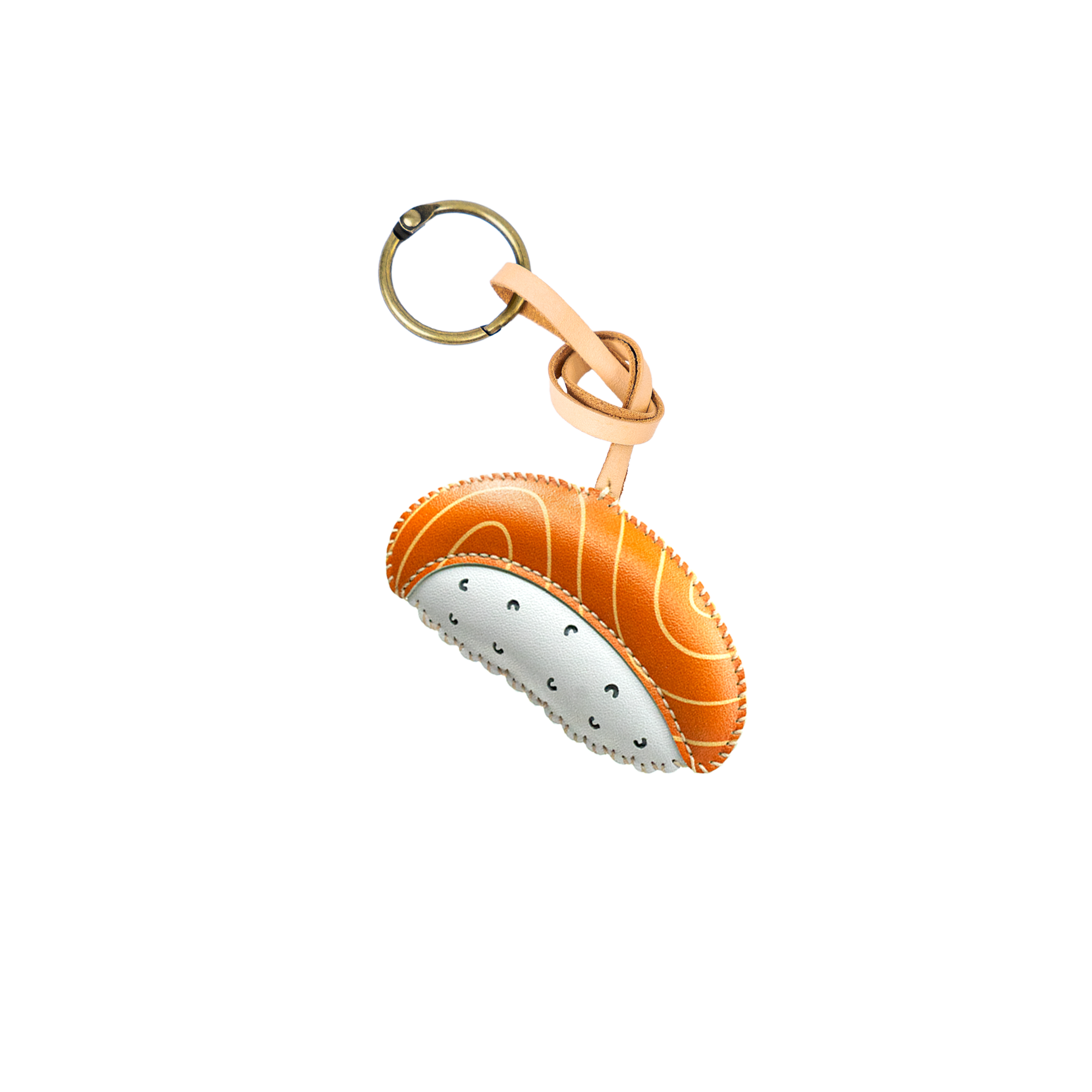 Food Collection Leather Bag Charm