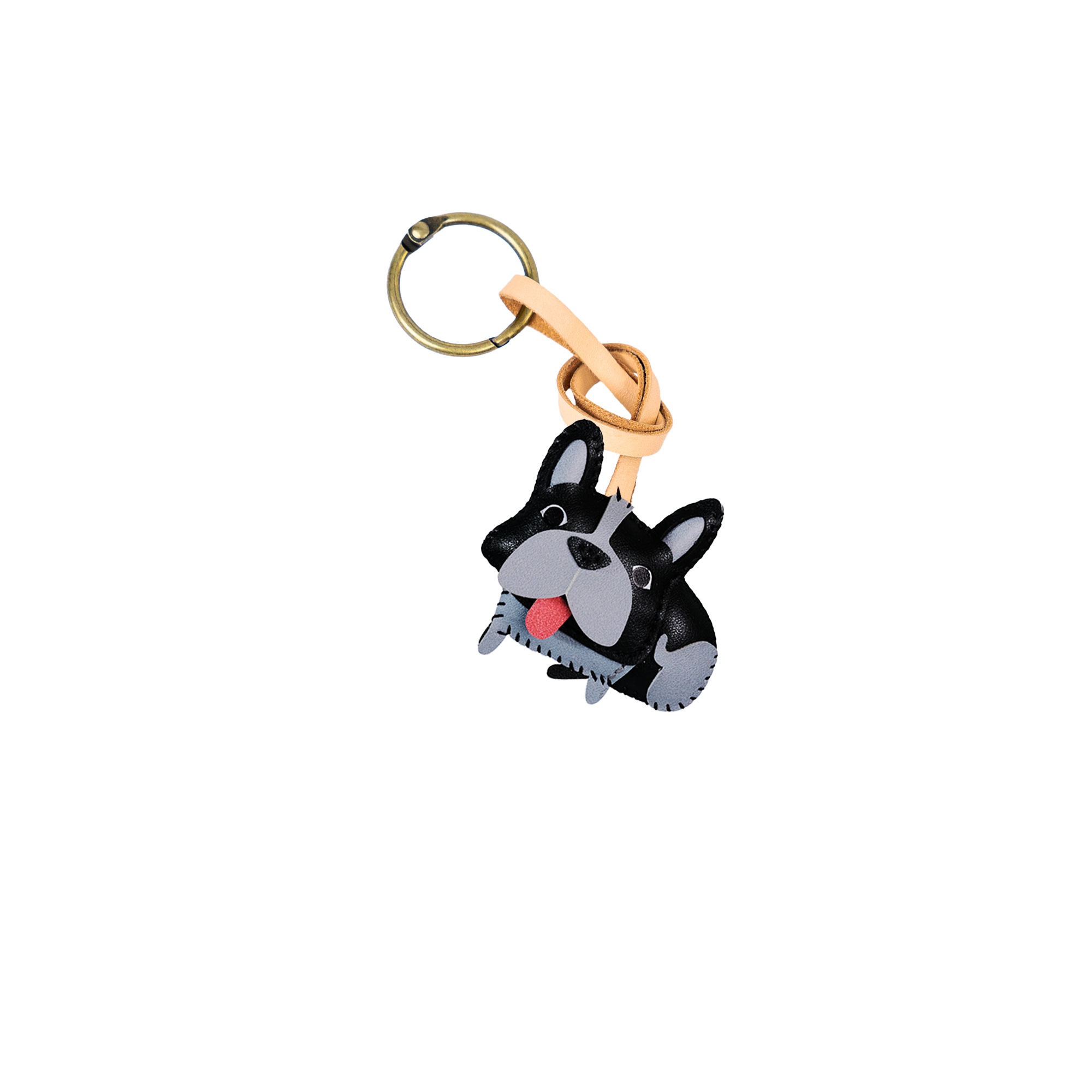 Dog Collection Leather Charm