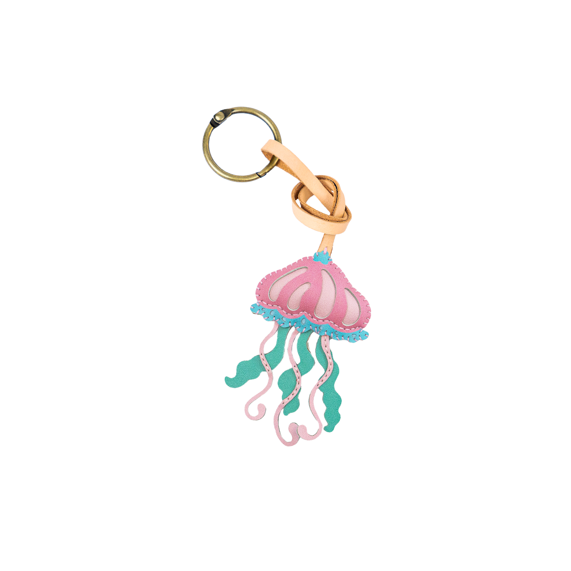 Underwater Collection Leather Bag Charm