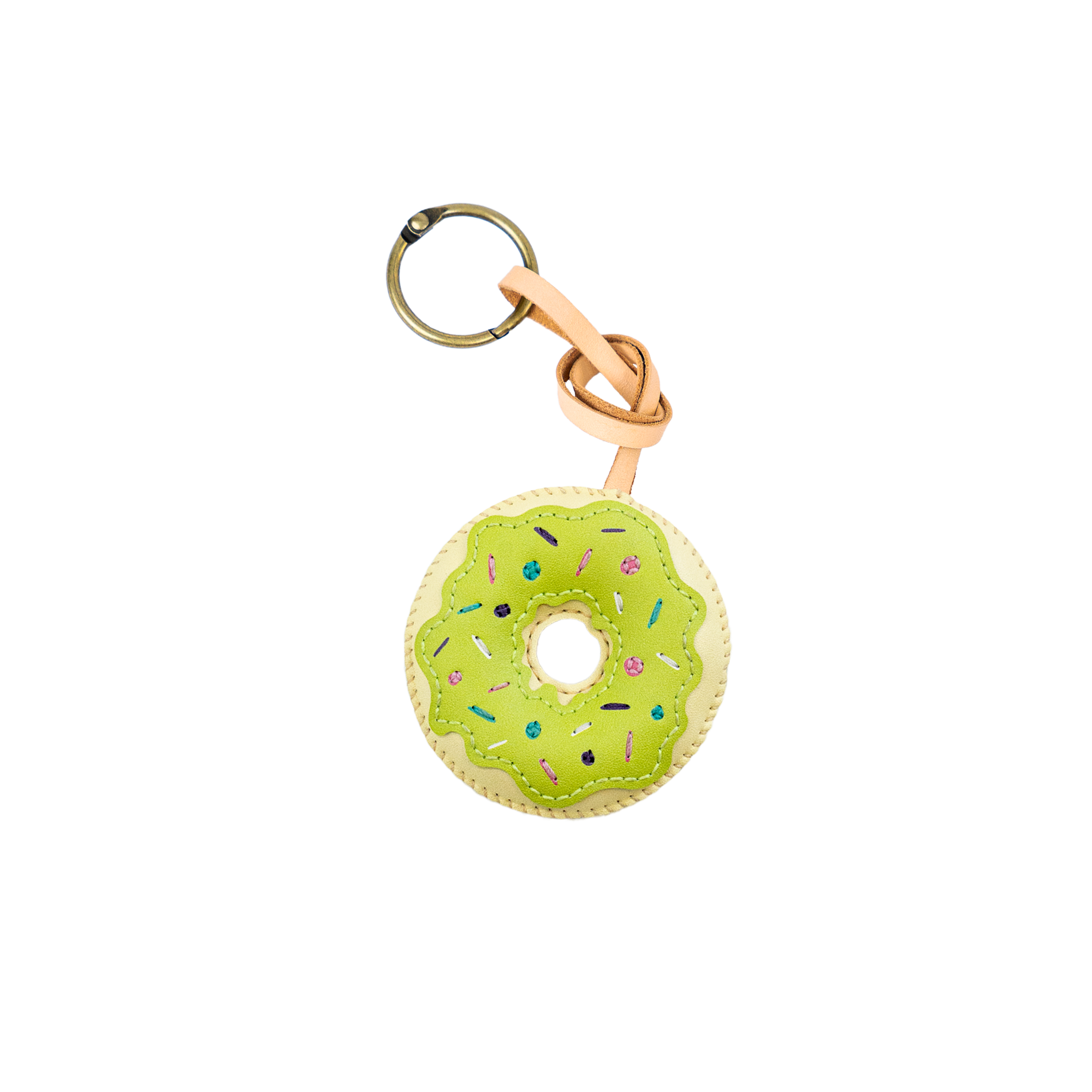 Food Collection Leather Bag Charm