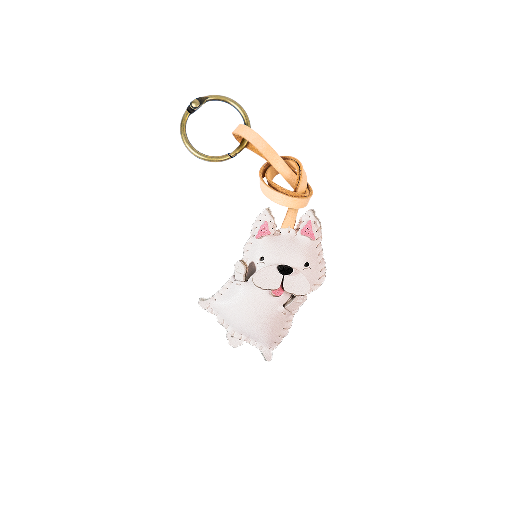 Dog Collection Leather Charm