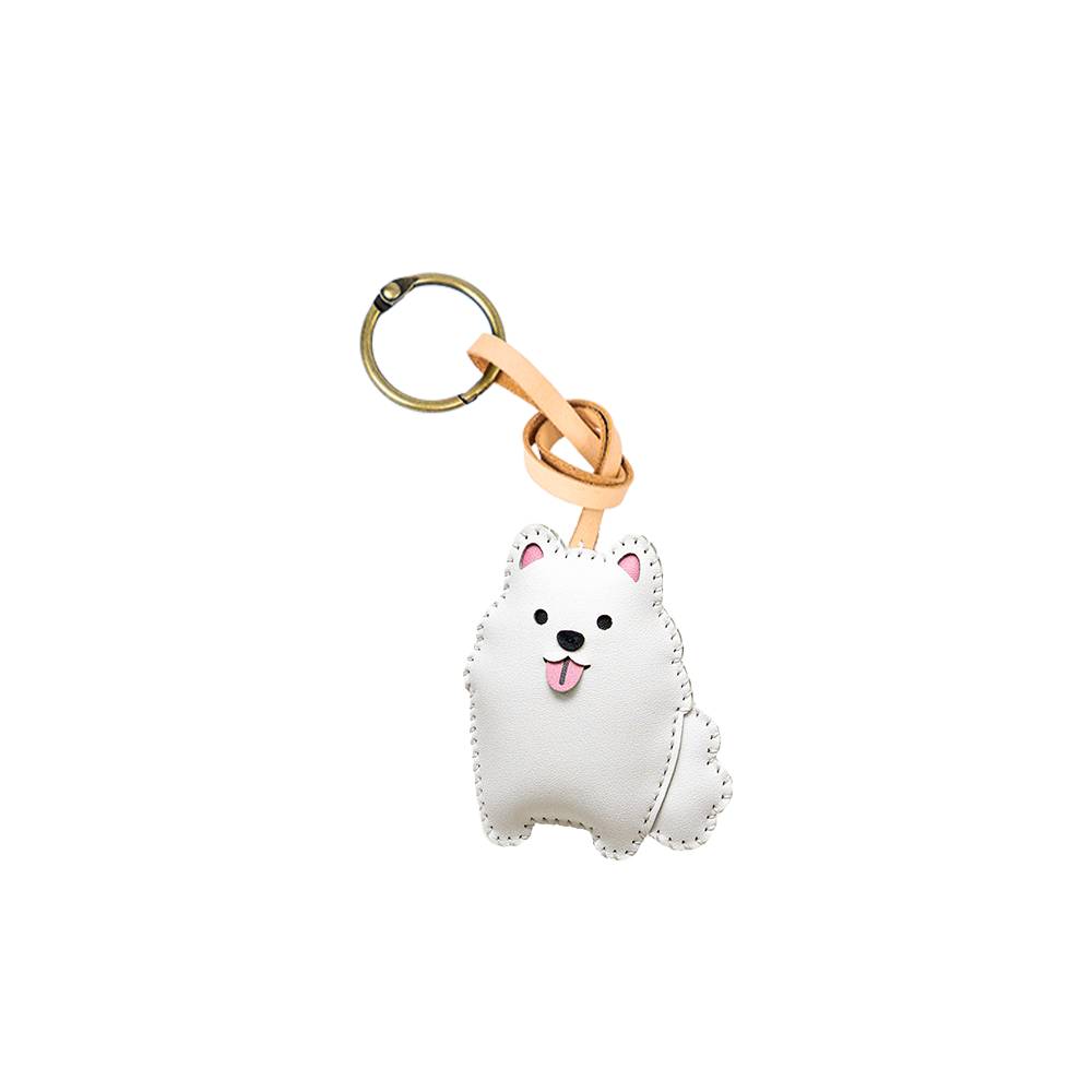 Dog Collection Leather Charm