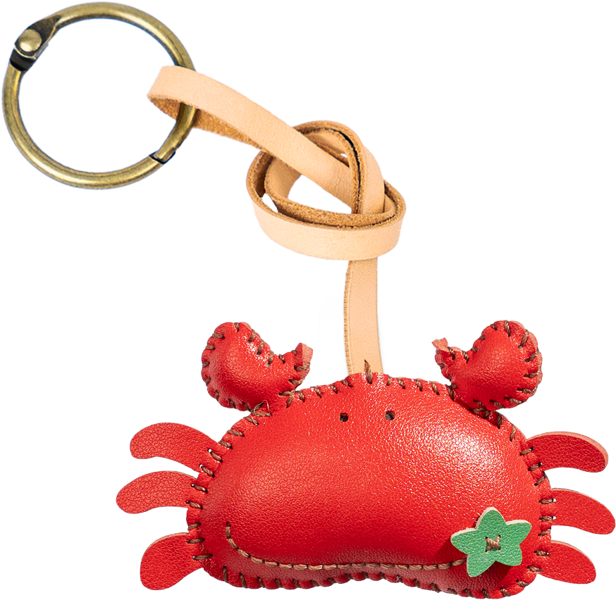 Underwater Collection Leather Bag Charm