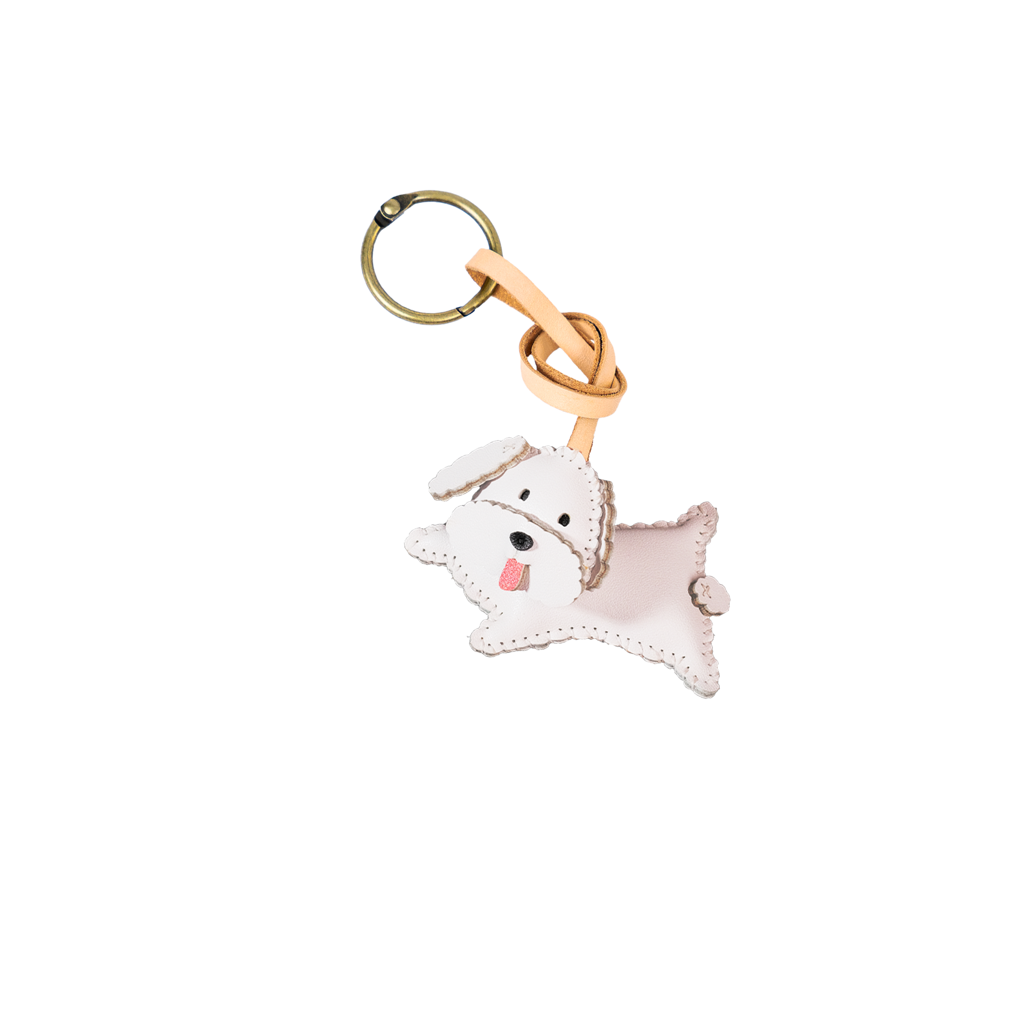 Dog Collection Leather Charm