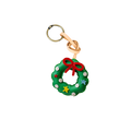 Christmas Leather Bag Charm Collection
