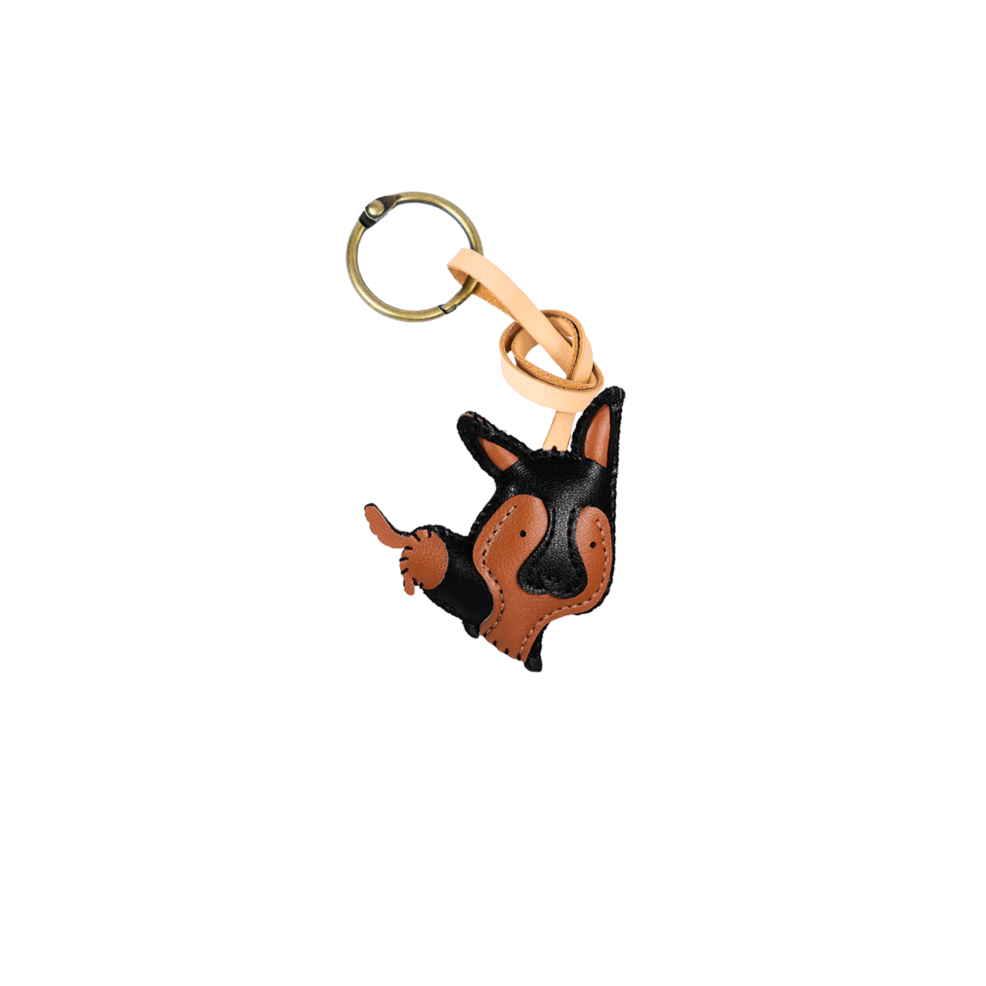 Dog Collection Leather Charm