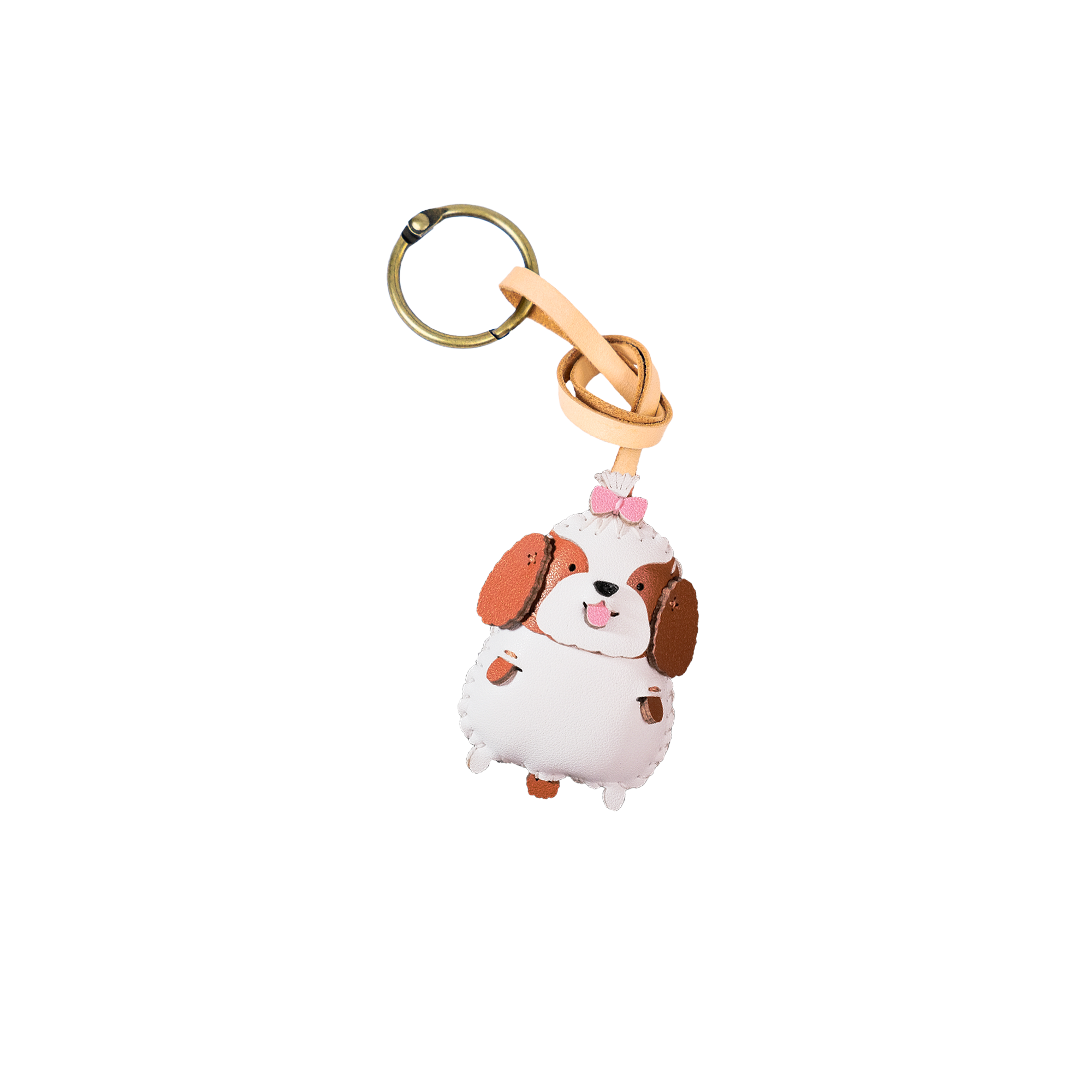 Dog Collection Leather Charm