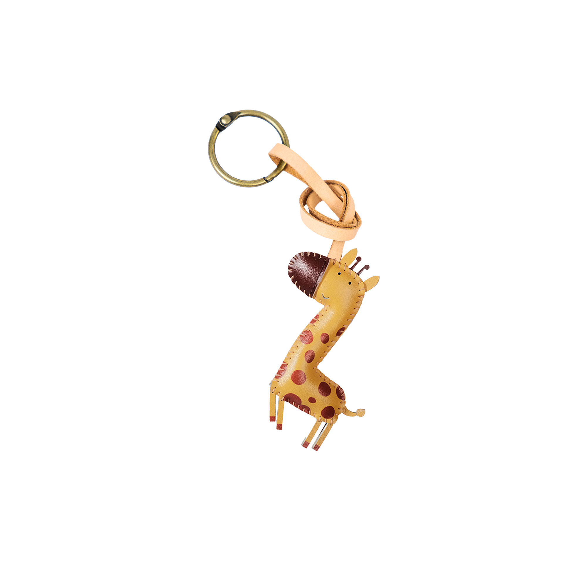 Cute Animal Collection Leather Bag Charm
