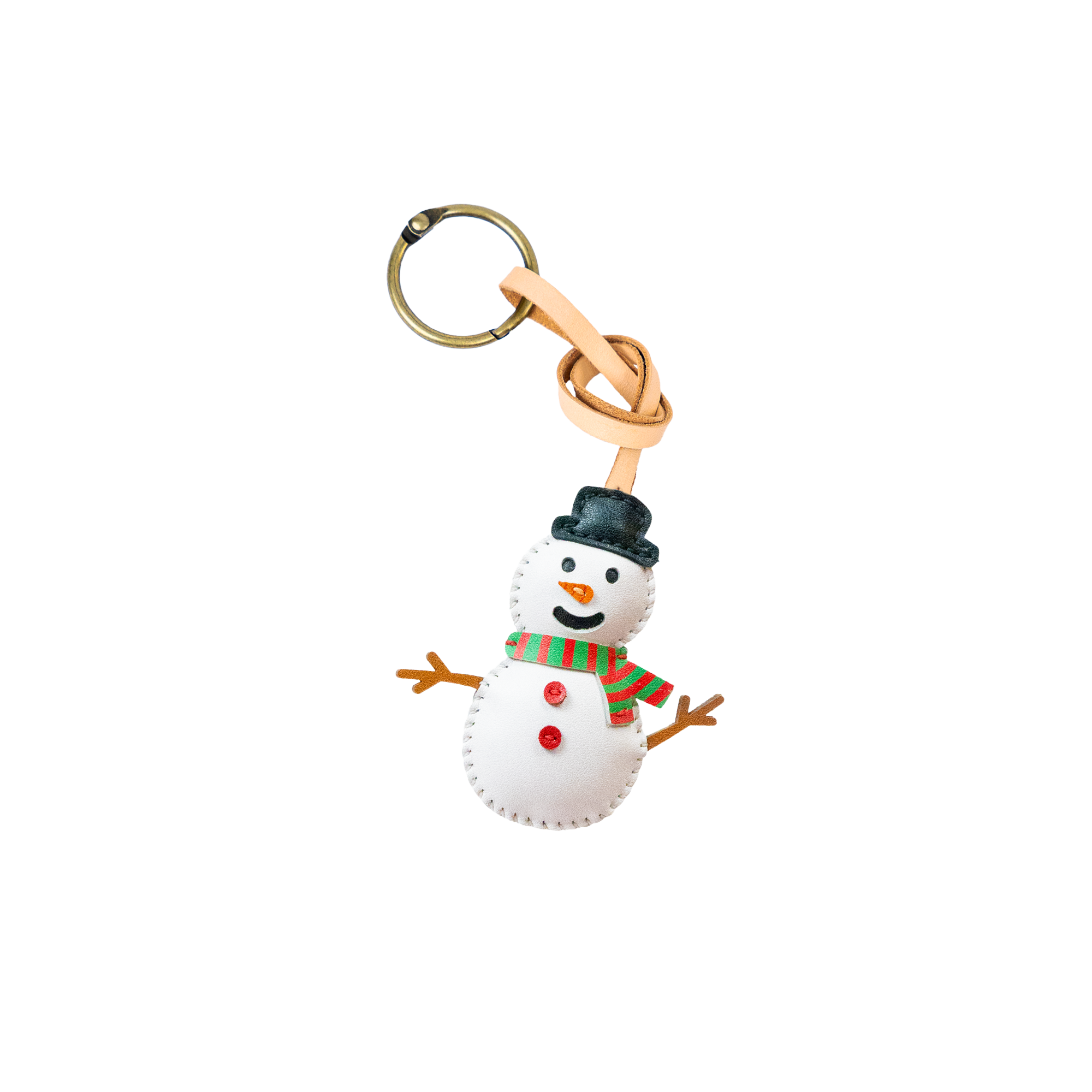 Christmas Leather Bag Charm Collection