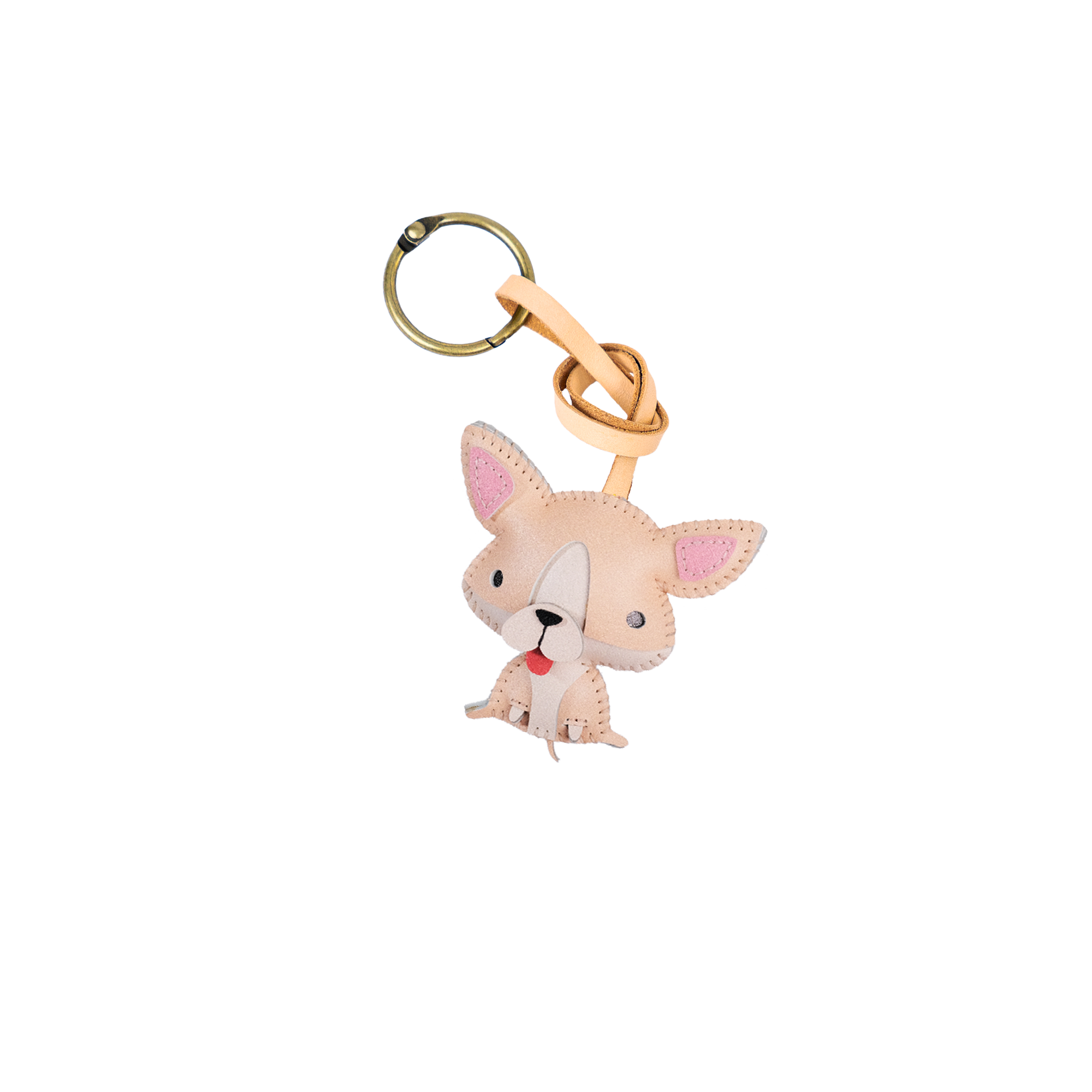 Dog Collection Leather Charm