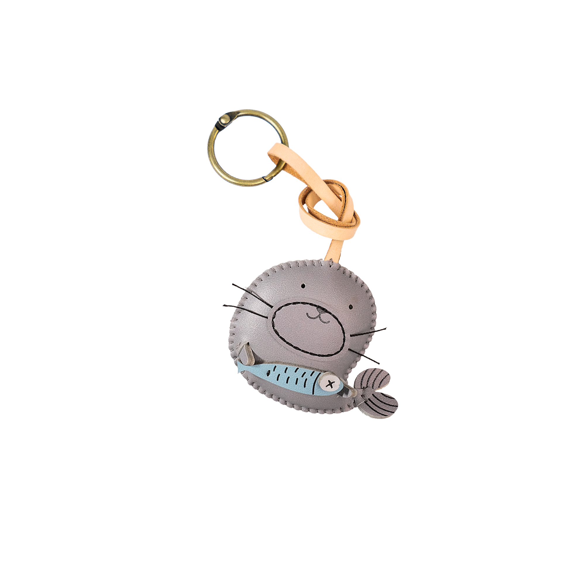 Underwater Collection Leather Bag Charm