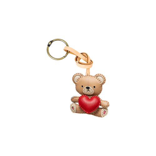 Childhood Toy Leather Bag Charm