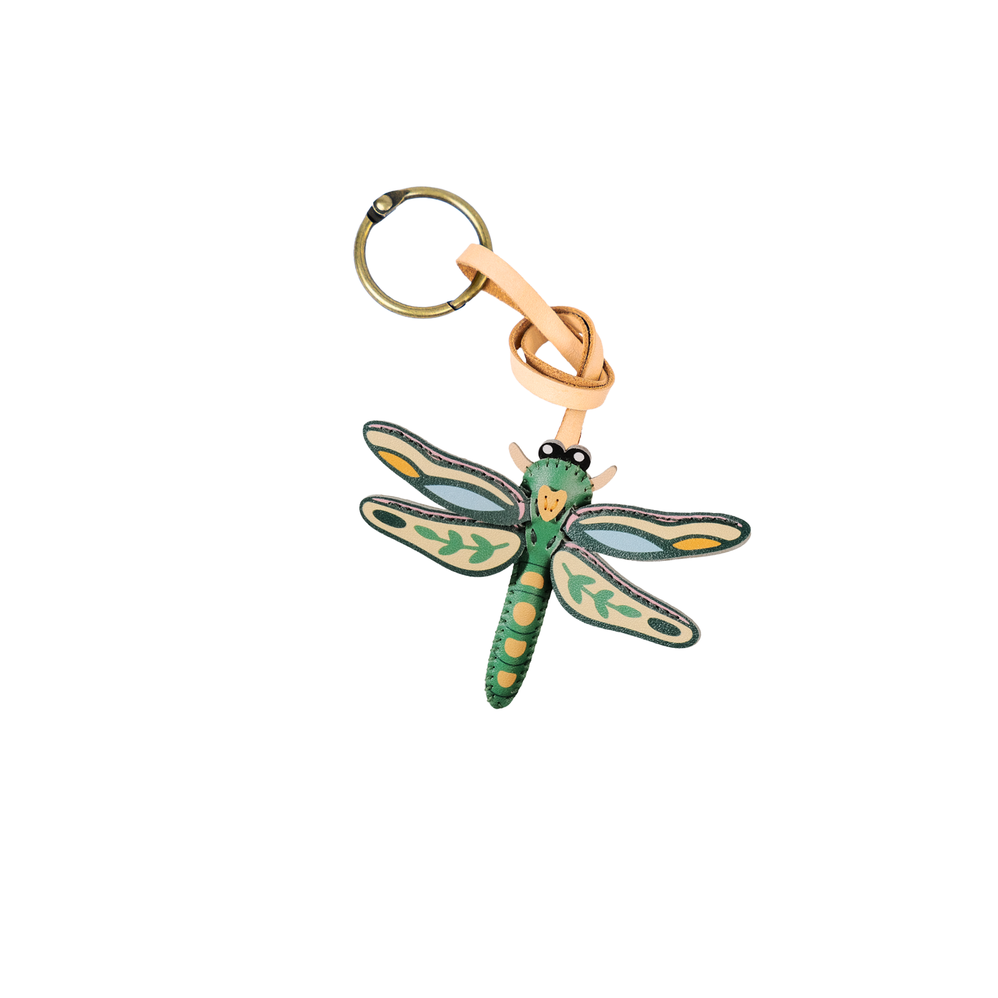 Insect Collection Leather Bag Charm