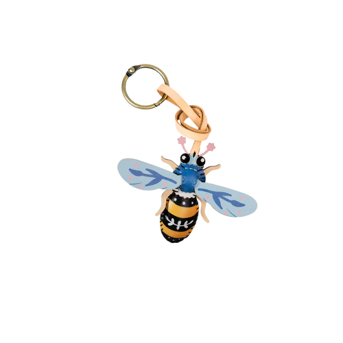 Insect Collection Leather Bag Charm