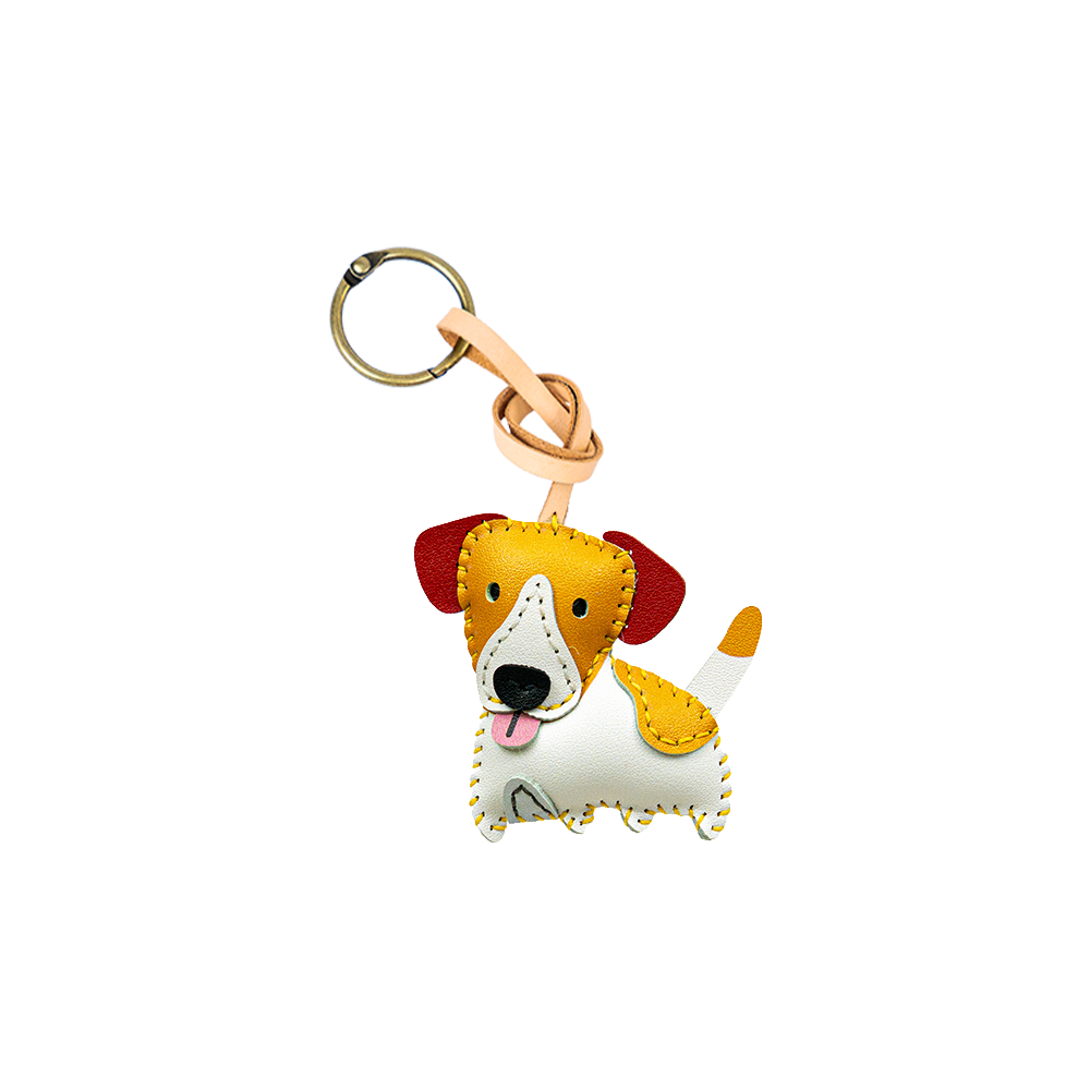 Dog Collection Leather Charm
