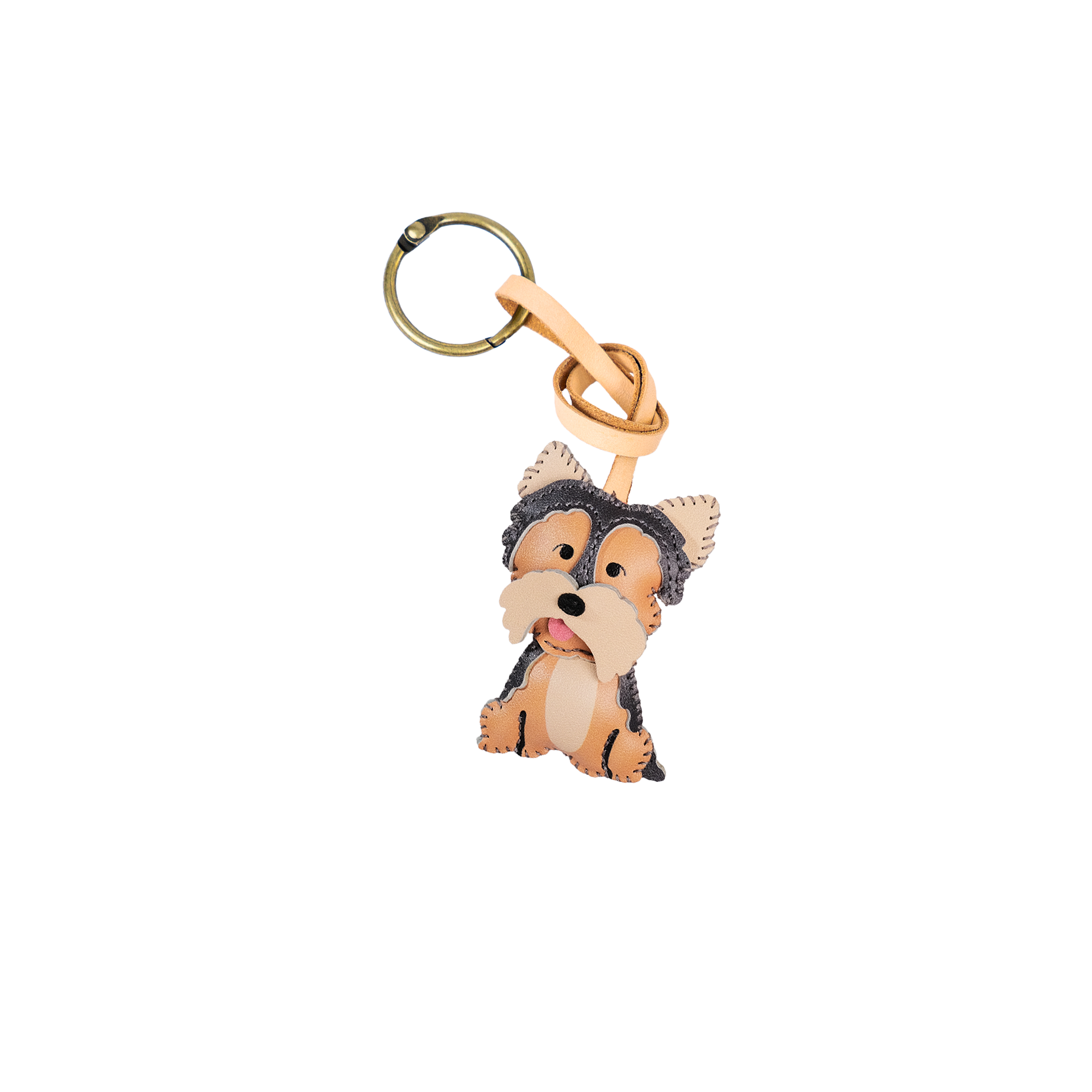 Dog Collection Leather Charm