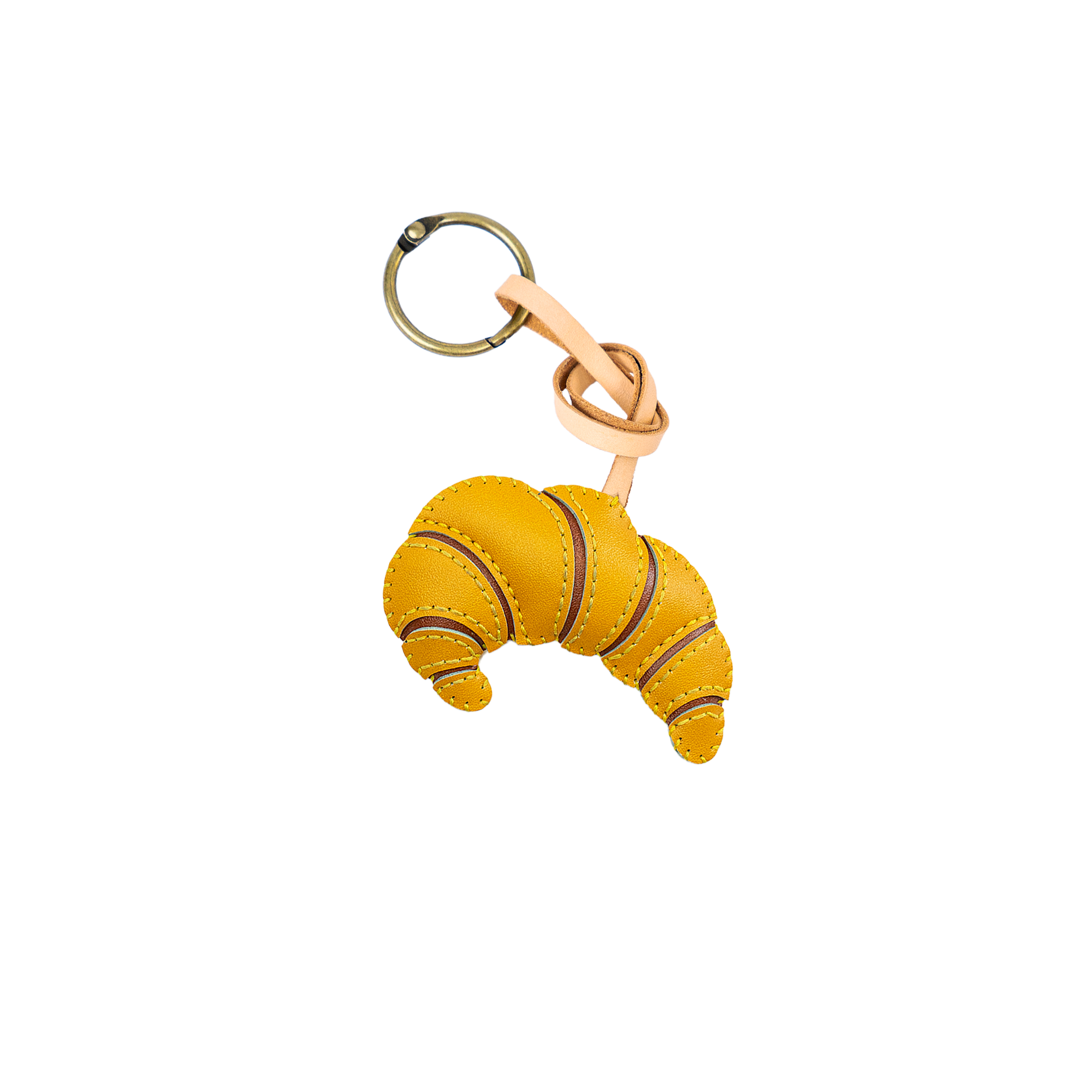 Food Collection Leather Bag Charm