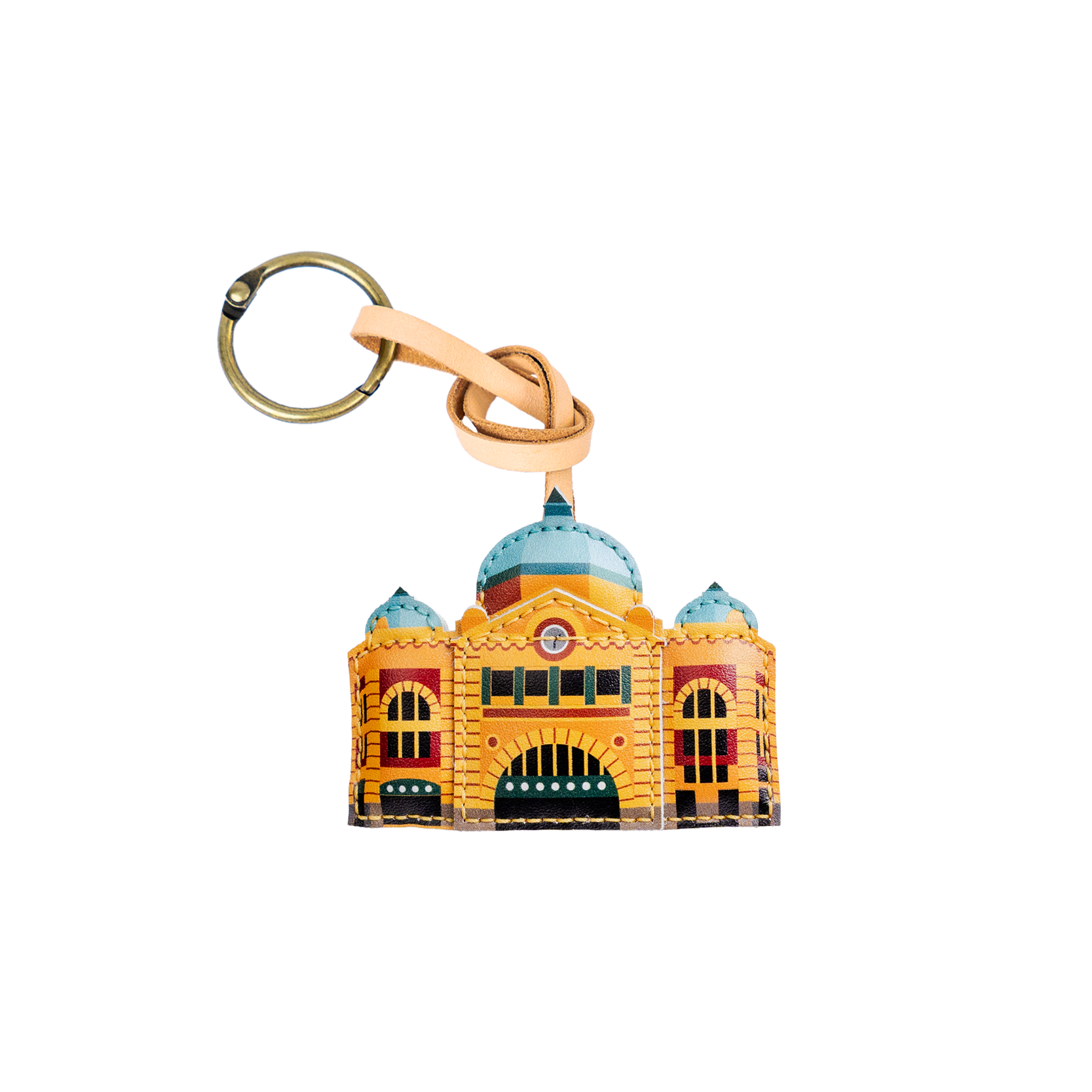 Australia Collection Leather Bag Charm