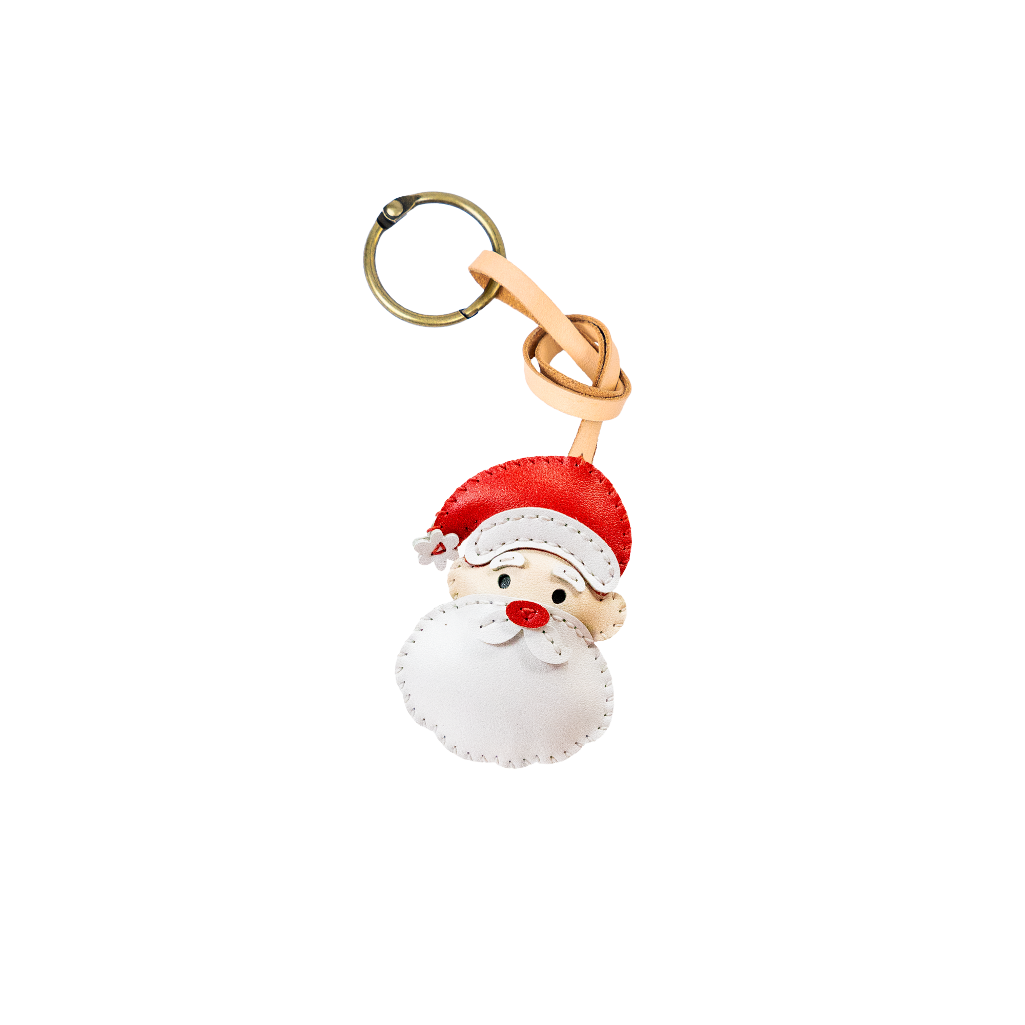 Christmas Leather Bag Charm Collection