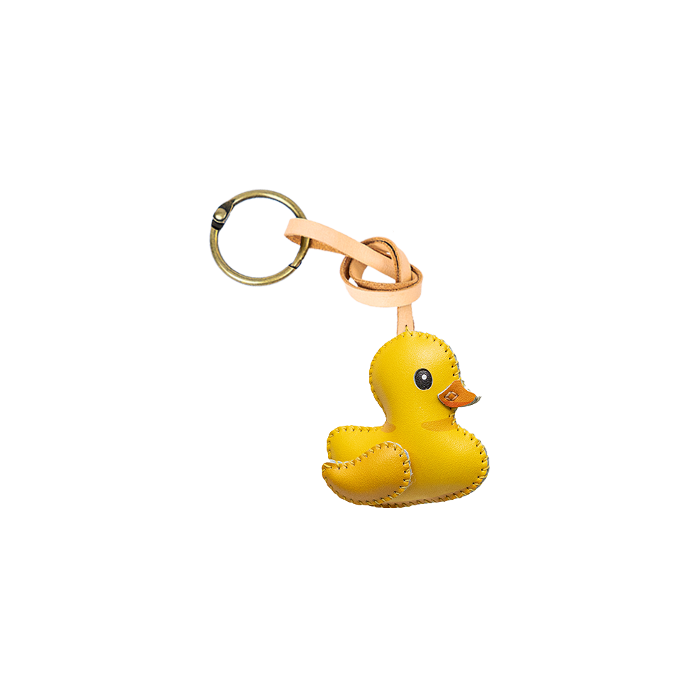 Childhood Toy Leather Bag Charm