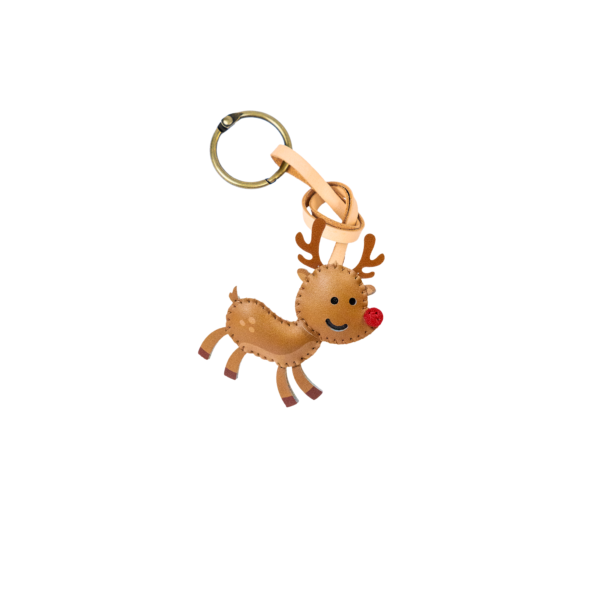 Christmas Leather Bag Charm Collection