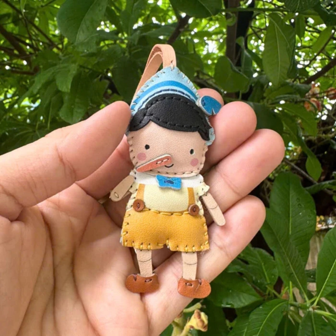Fairy Tales Leather Bag Charm