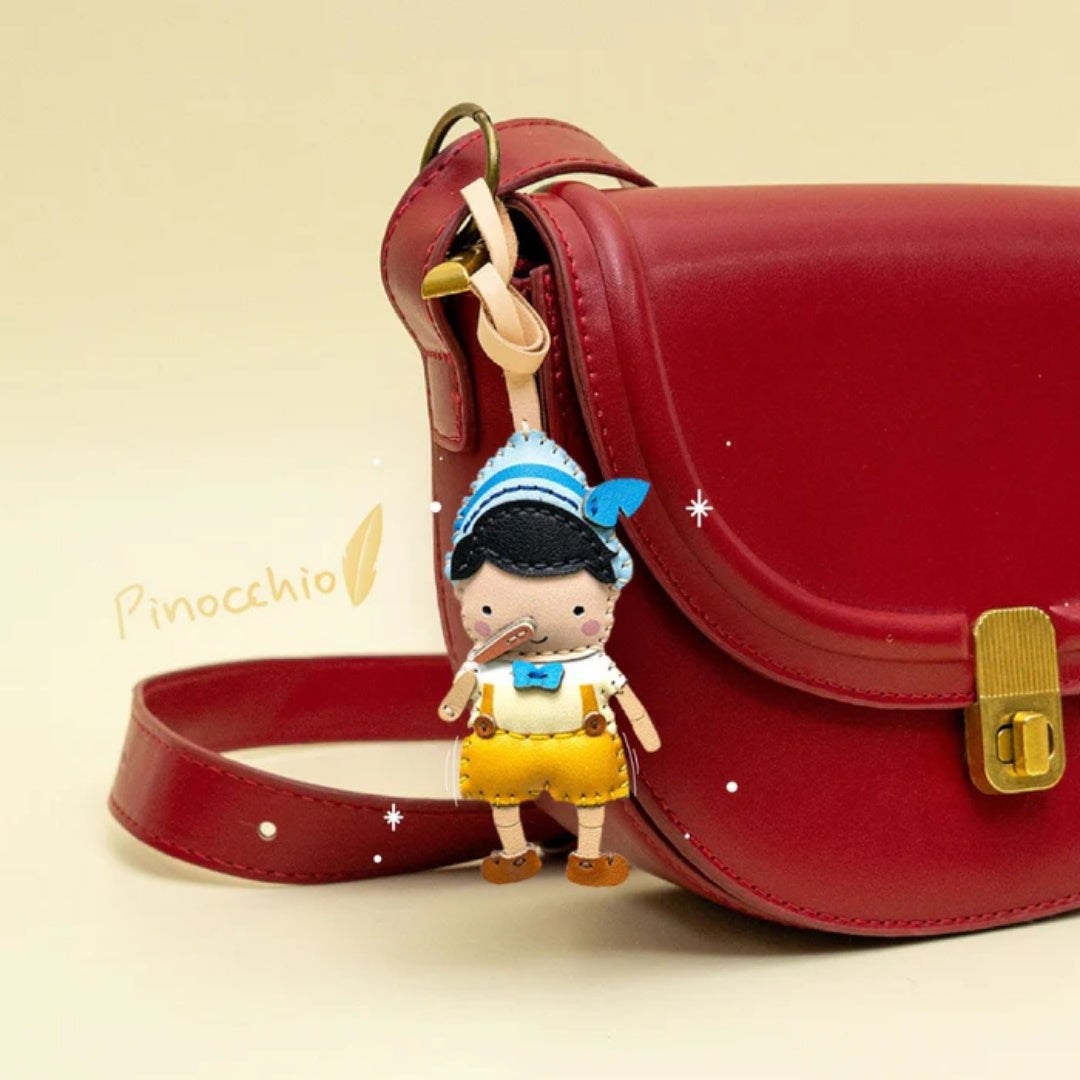 Fairy Tales Leather Bag Charm