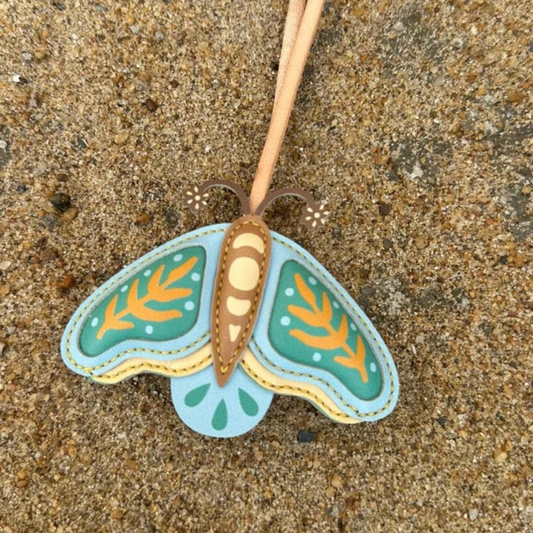 Insect Collection Leather Bag Charm
