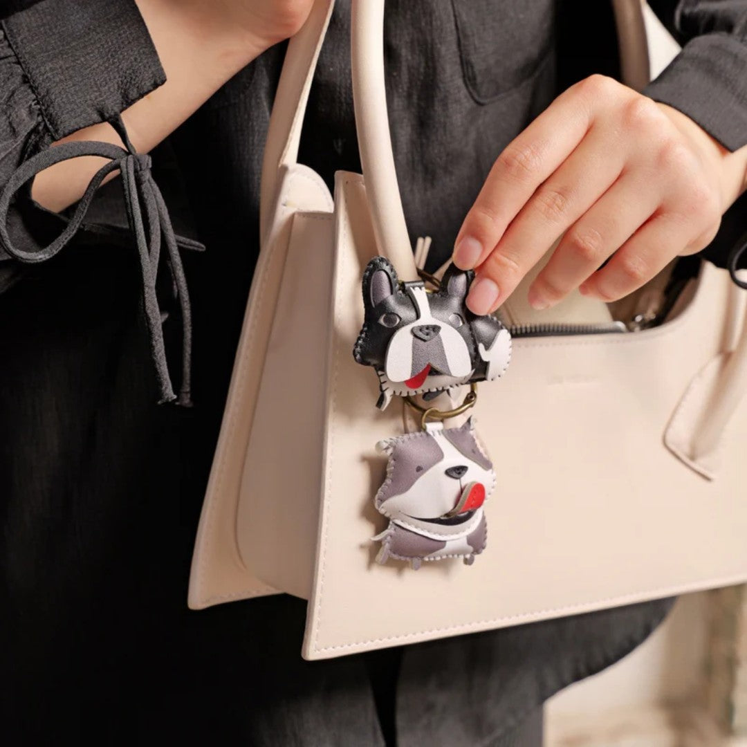 Dog Collection Leather Charm