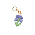 Flower Collection Leather Charm