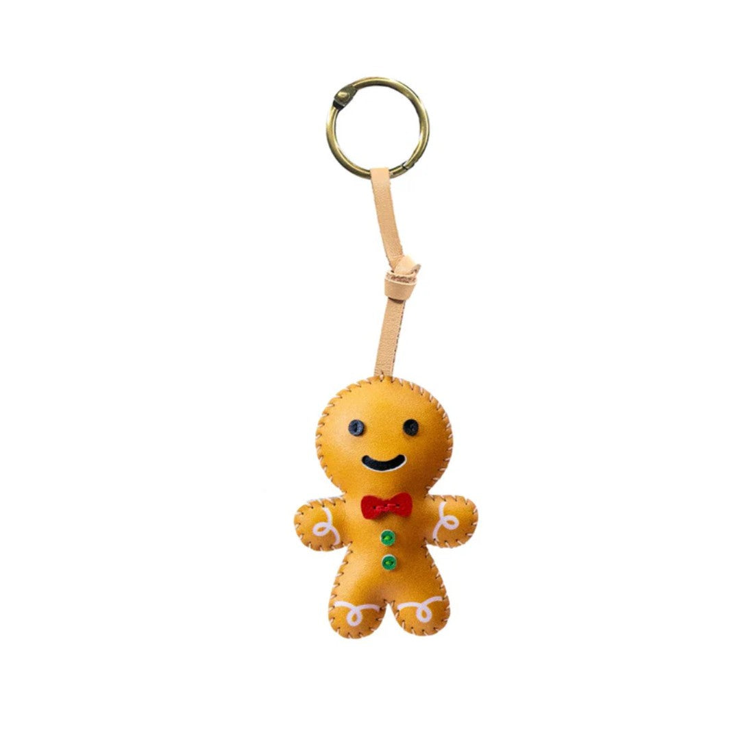 Christmas Leather Bag Charm Collection